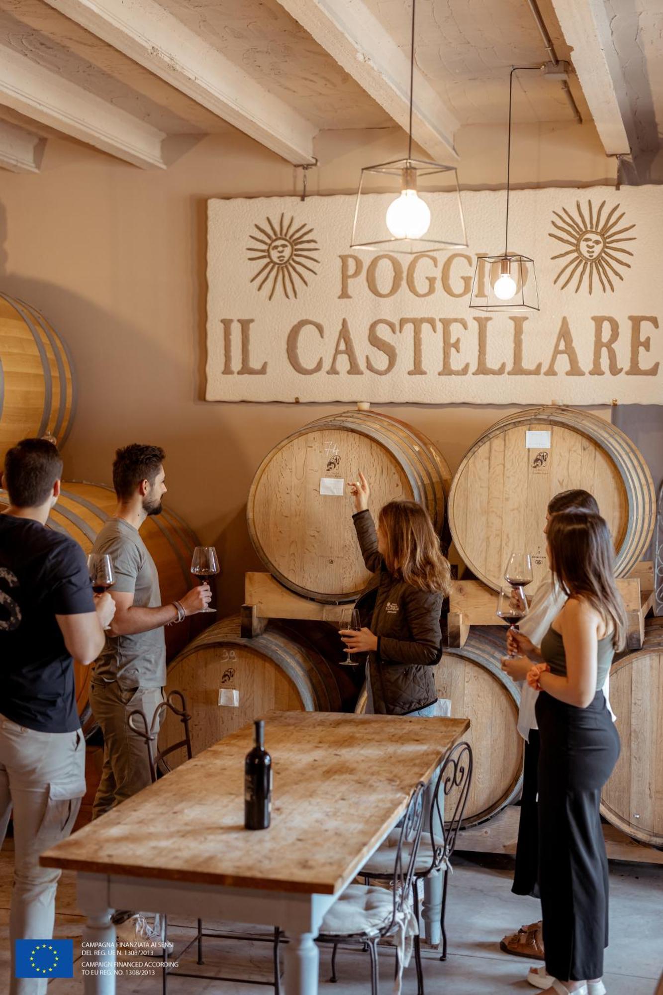 Agriturismo Poggio Il Castellare 蒙塔尔奇诺 外观 照片