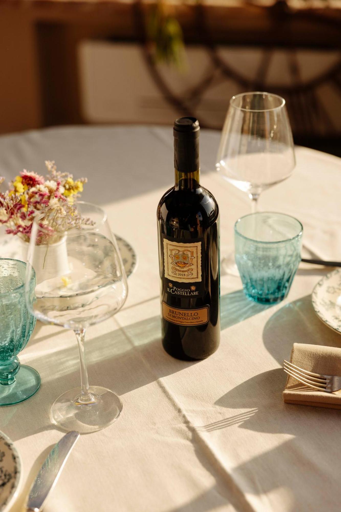 Agriturismo Poggio Il Castellare 蒙塔尔奇诺 外观 照片