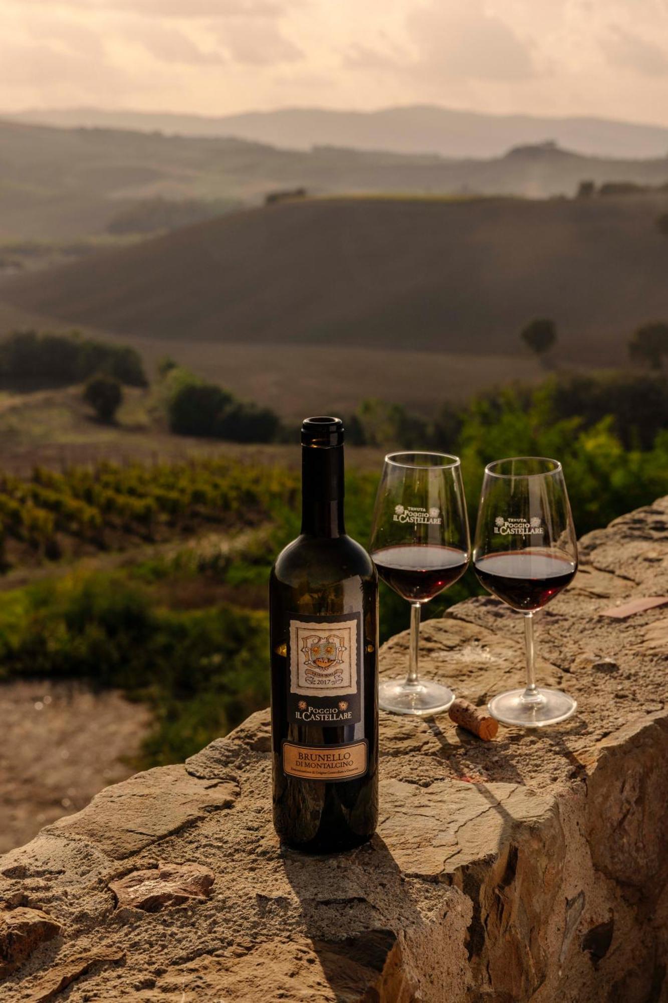 Agriturismo Poggio Il Castellare 蒙塔尔奇诺 外观 照片