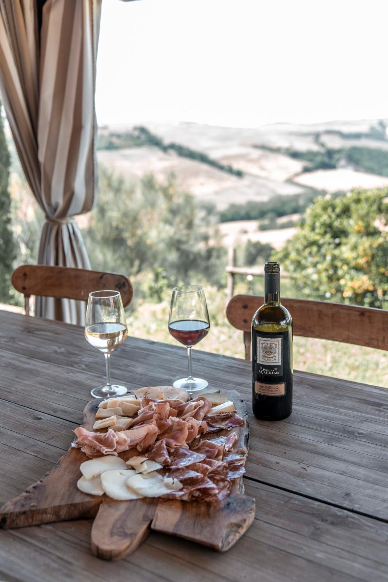 Agriturismo Poggio Il Castellare 蒙塔尔奇诺 外观 照片